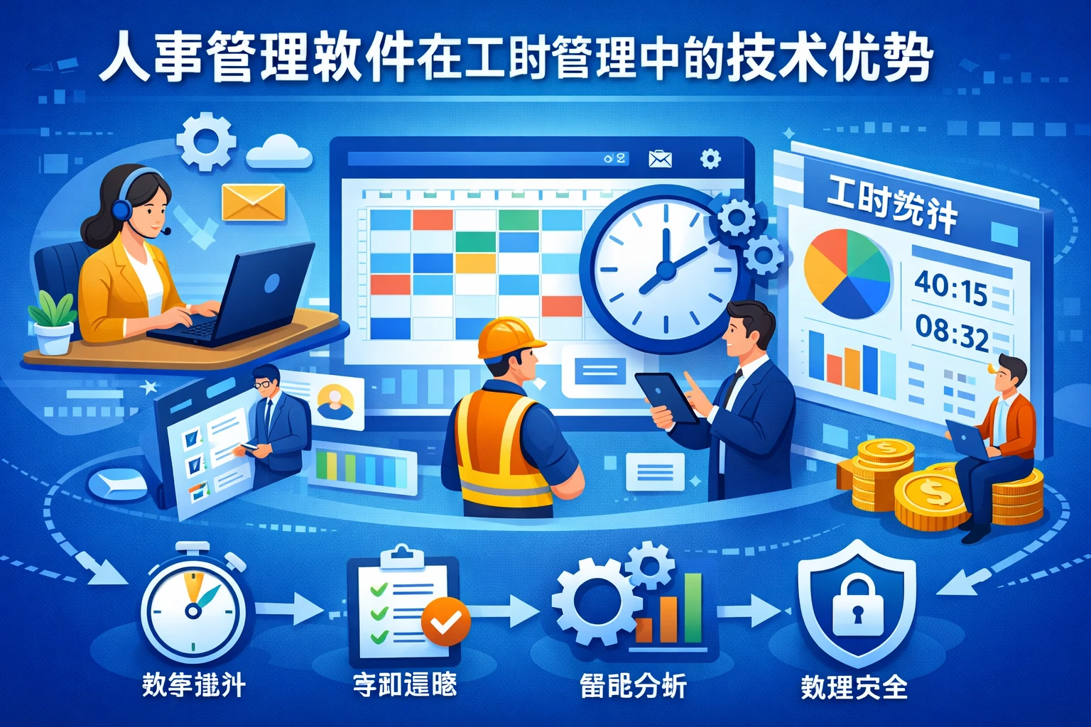 人事管理软件在工时管理中的技术优势