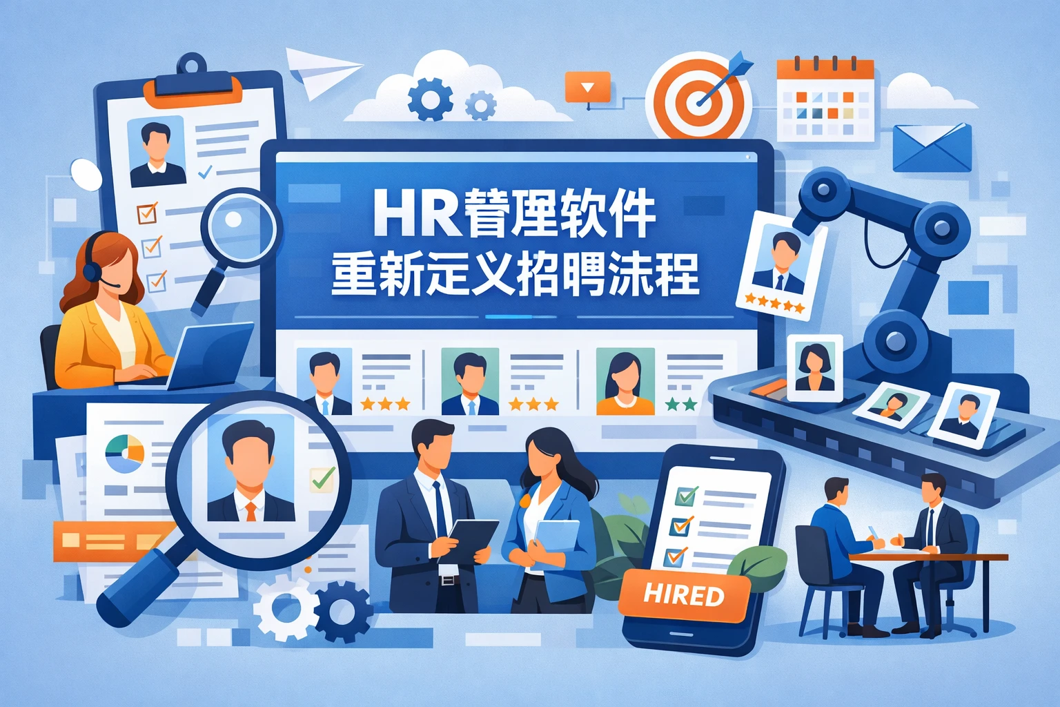 HR管理软件：重新定义招聘流程