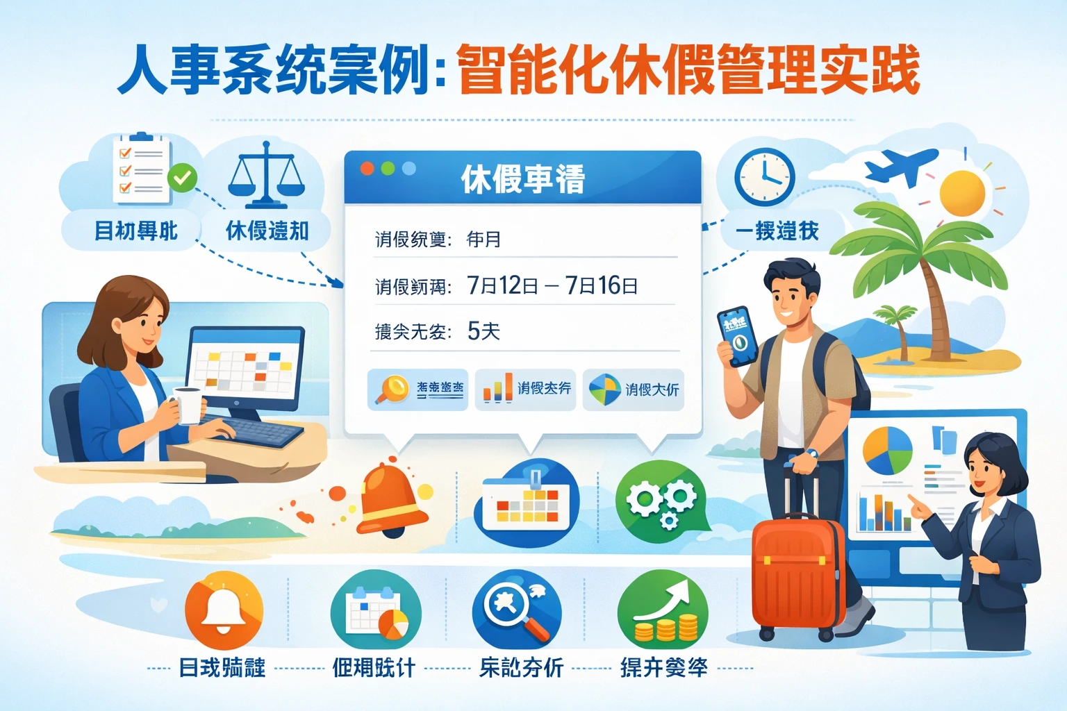 人事系统案例：智能化休假管理实践