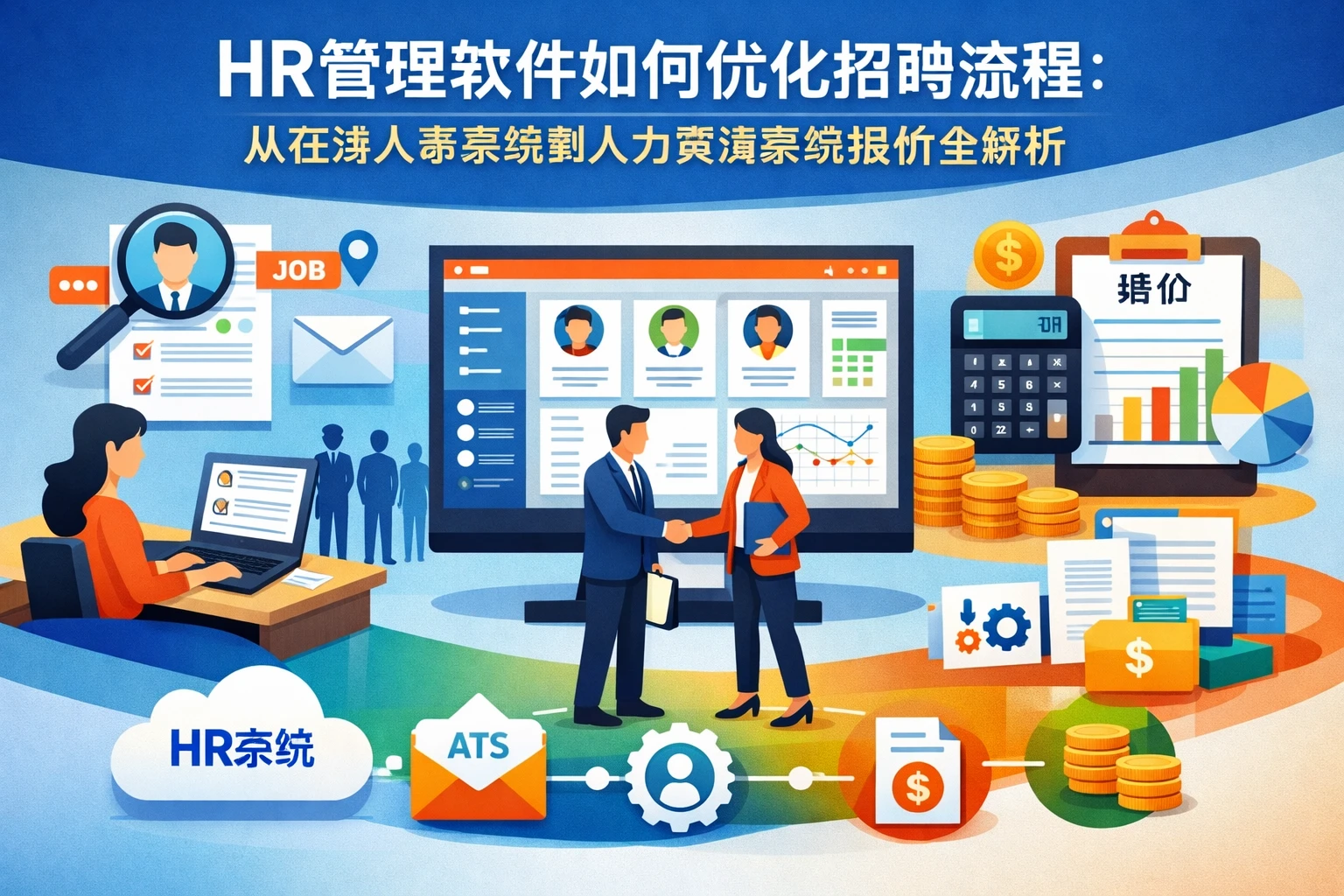 HR管理软件如何优化招聘流程：从在线人事系统到人力资源系统报价全解析