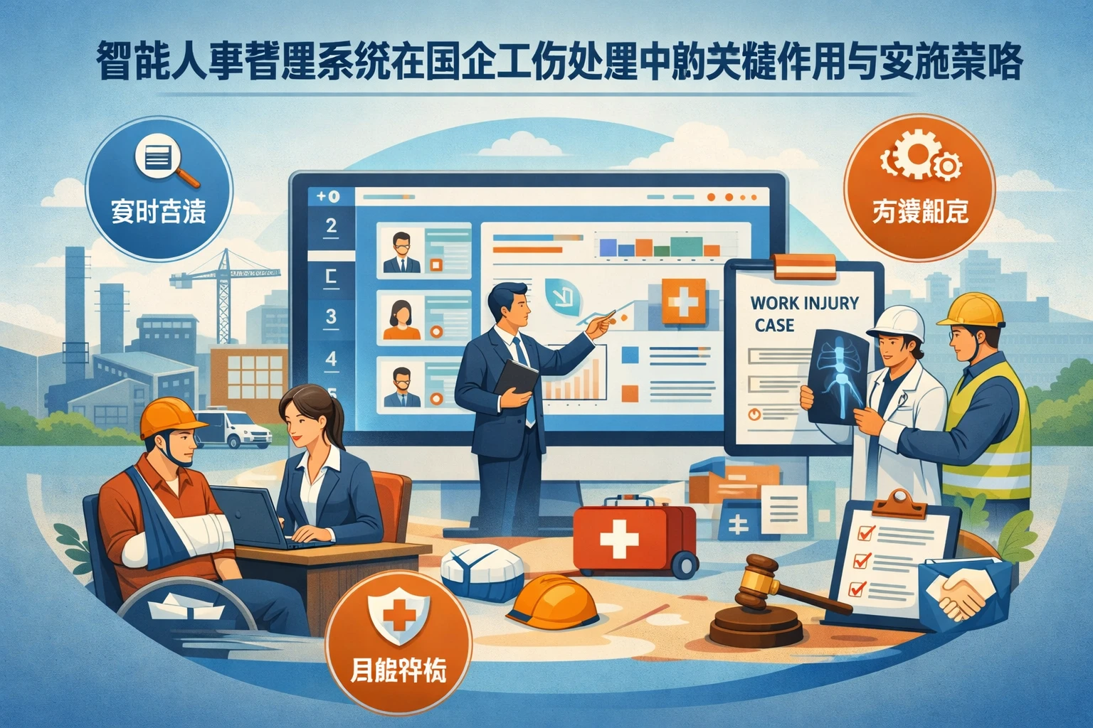 智能人事管理系统在国企工伤处理中的关键作用与实施策略