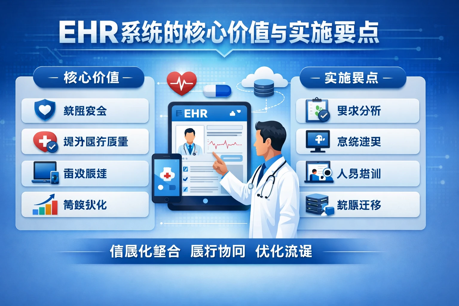 EHR系统的核心价值与实施要点