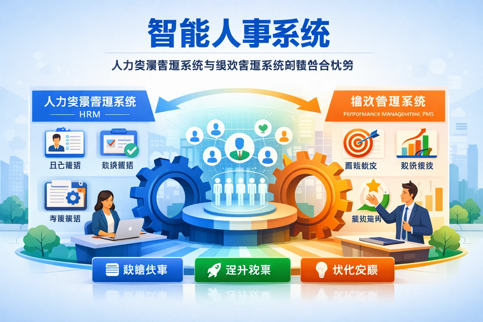 智能人事系统：人力资源管理系统与绩效管理系统的整合优势