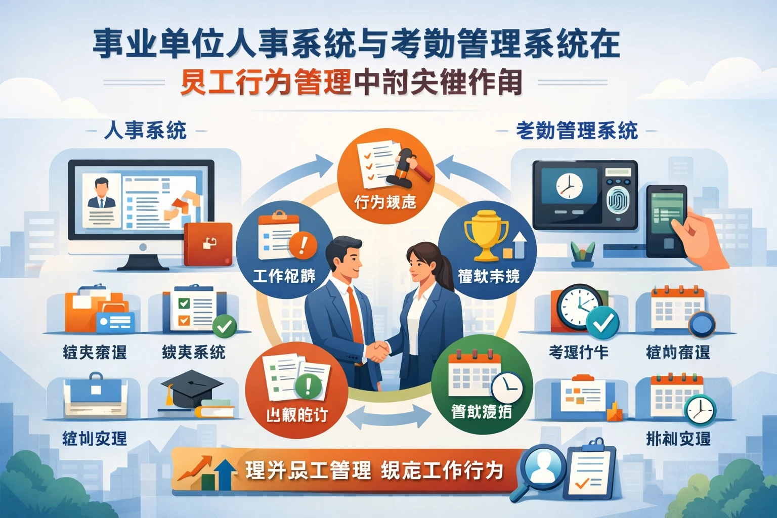 事业单位人事系统与考勤管理系统在员工行为管理中的关键作用