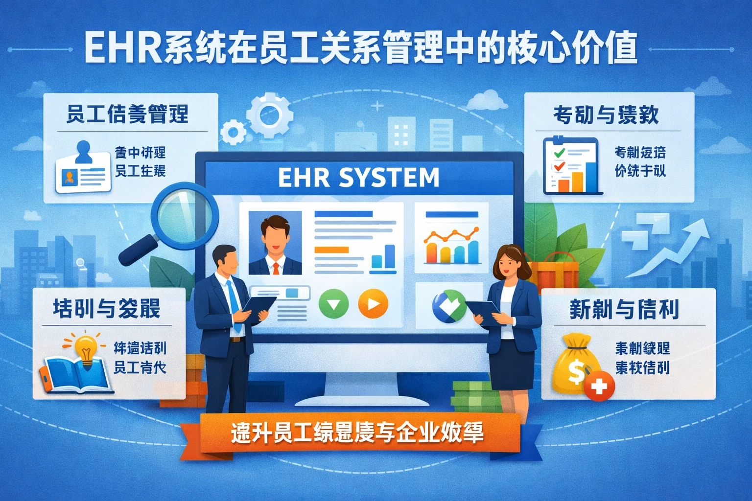 EHR系统在员工关系管理中的核心价值