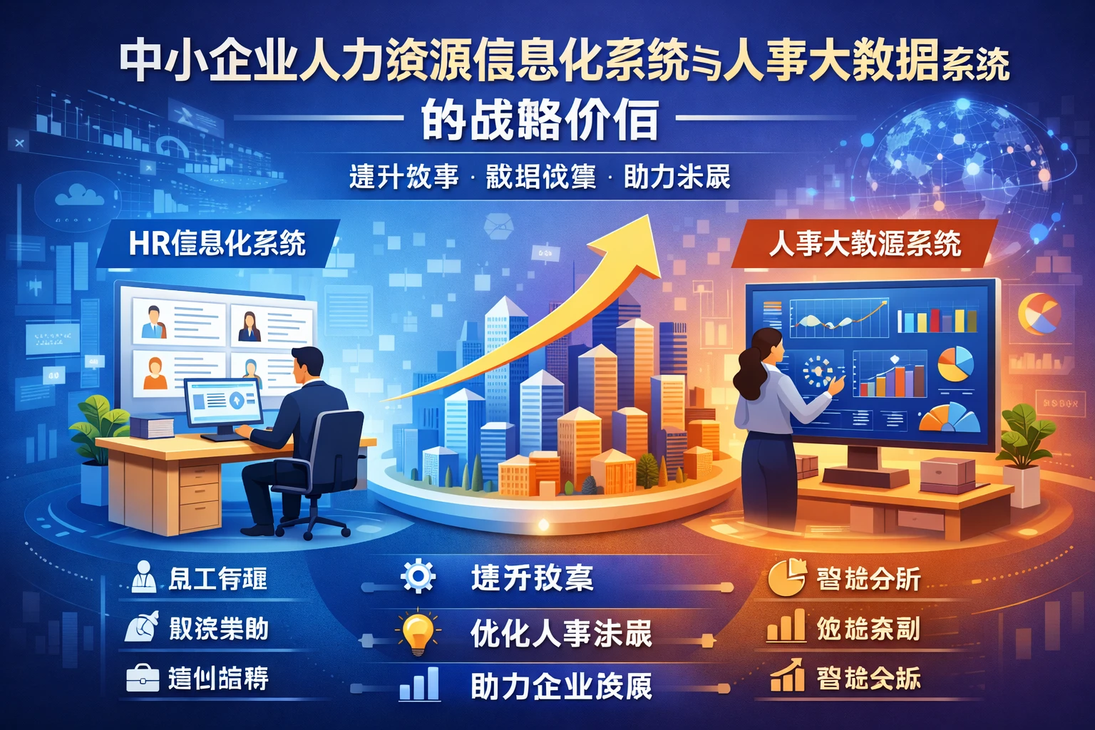 中小企业人力资源信息化系统与人事大数据系统的战略价值