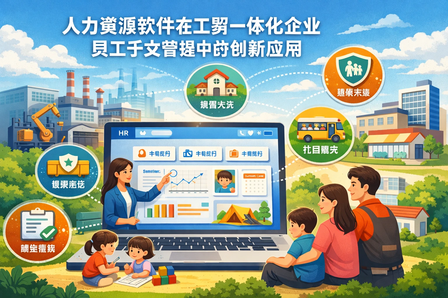 人力资源软件在工贸一体化企业员工子女管理中的创新应用