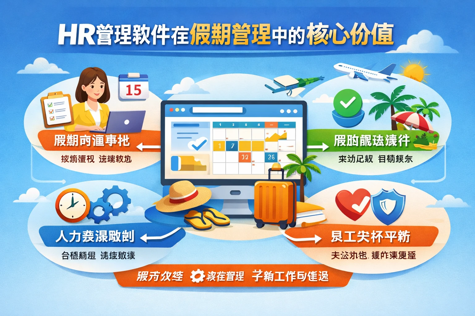 HR管理软件在假期管理中的核心价值