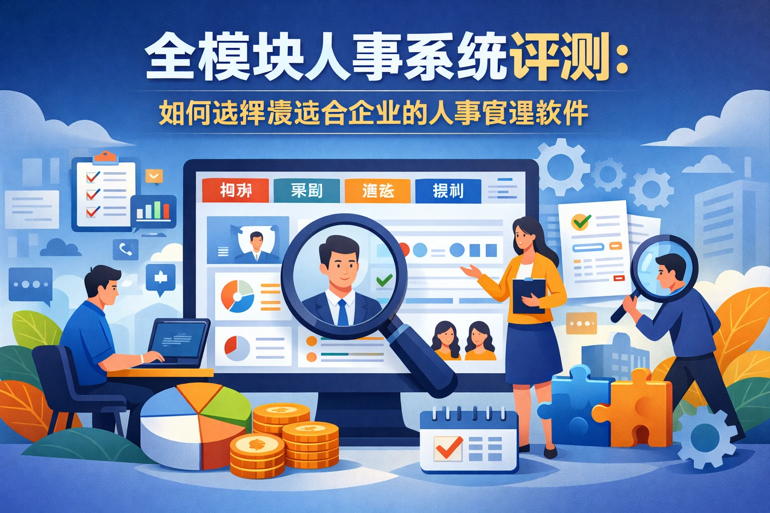 全模块人事系统评测：如何选择最适合企业的人事管理软件