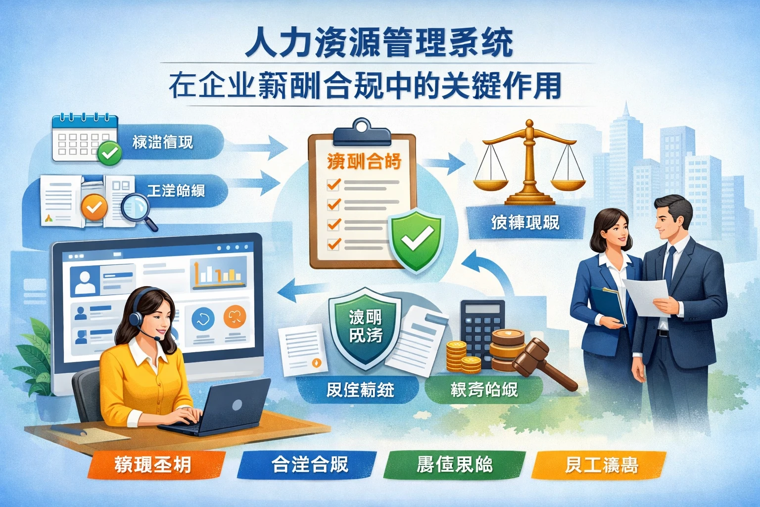 人力资源管理系统在企业薪酬合规中的关键作用