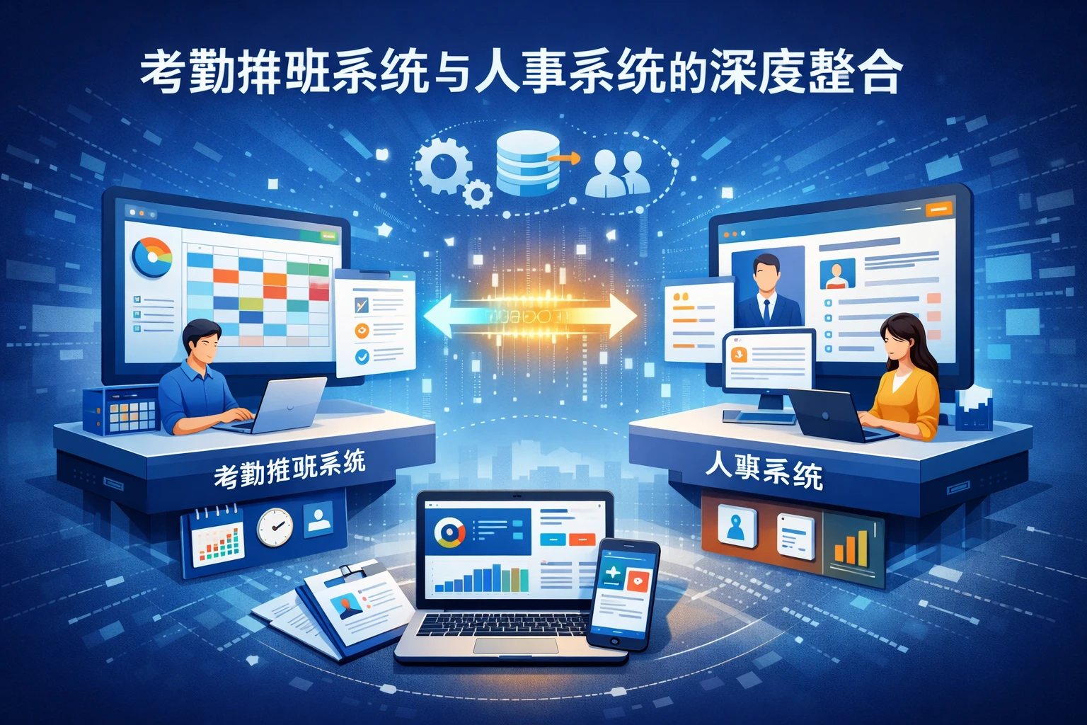 考勤排班系统与人事系统的深度整合