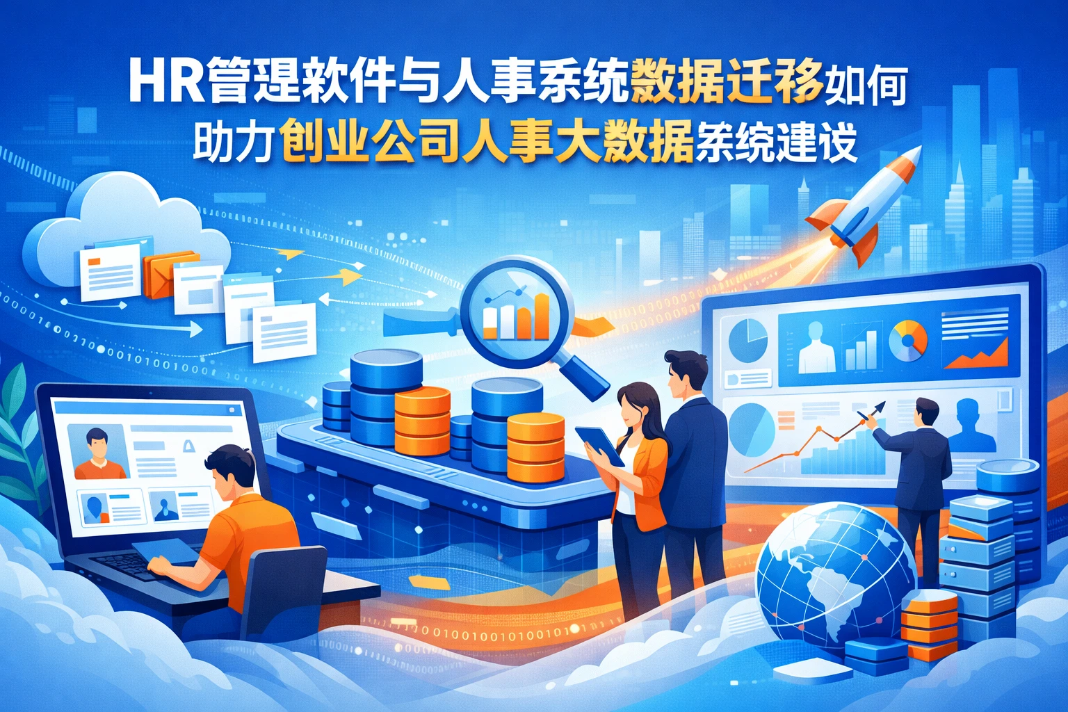 HR管理软件与人事系统数据迁移如何助力创业公司人事大数据系统建设