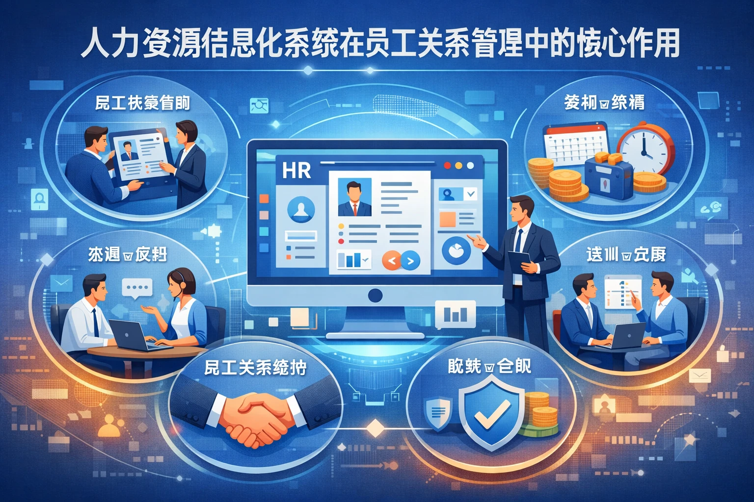 人力资源信息化系统在员工关系管理中的核心作用