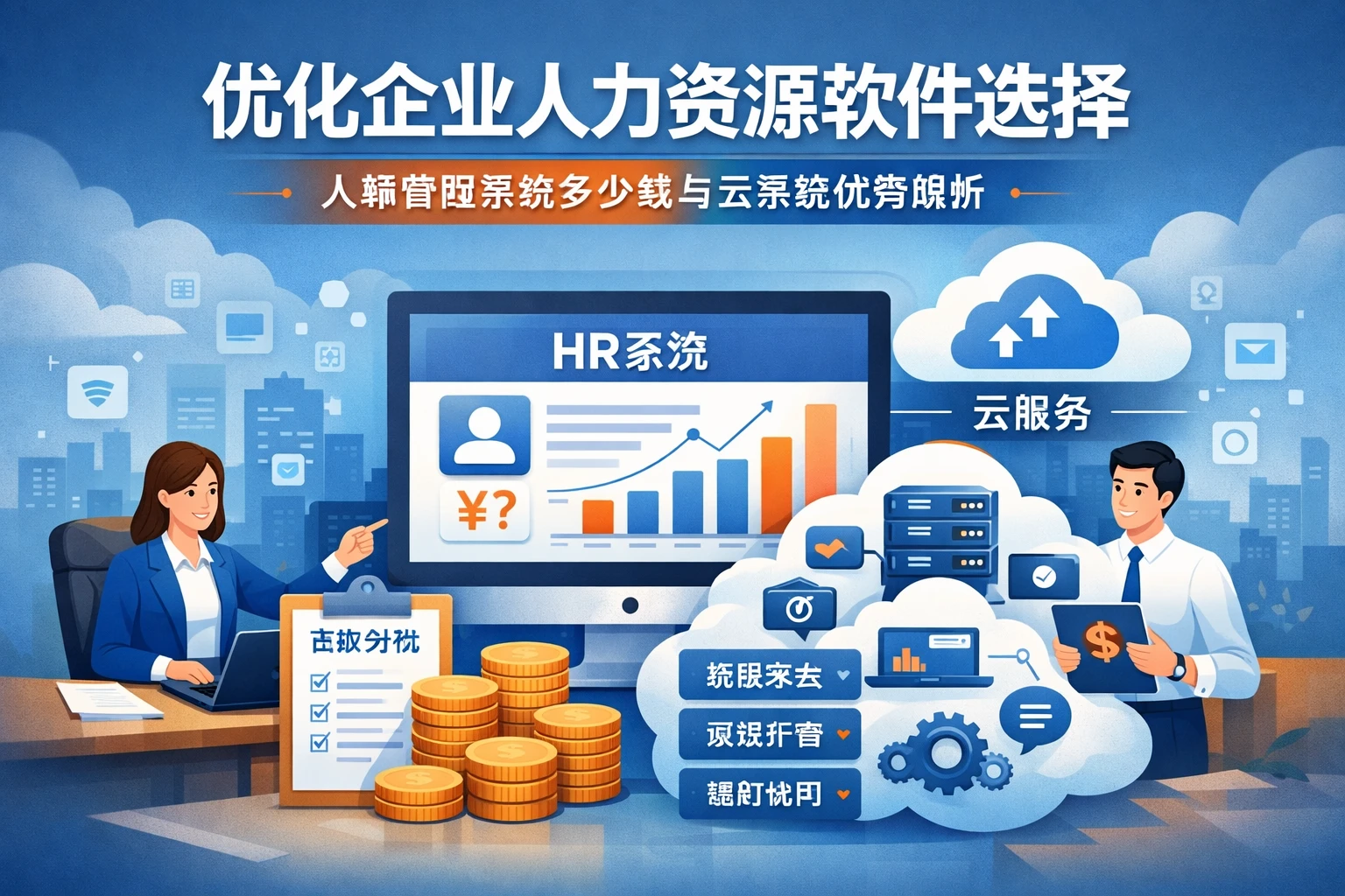优化企业人力资源软件选择：人事管理系统多少钱与云系统优势解析