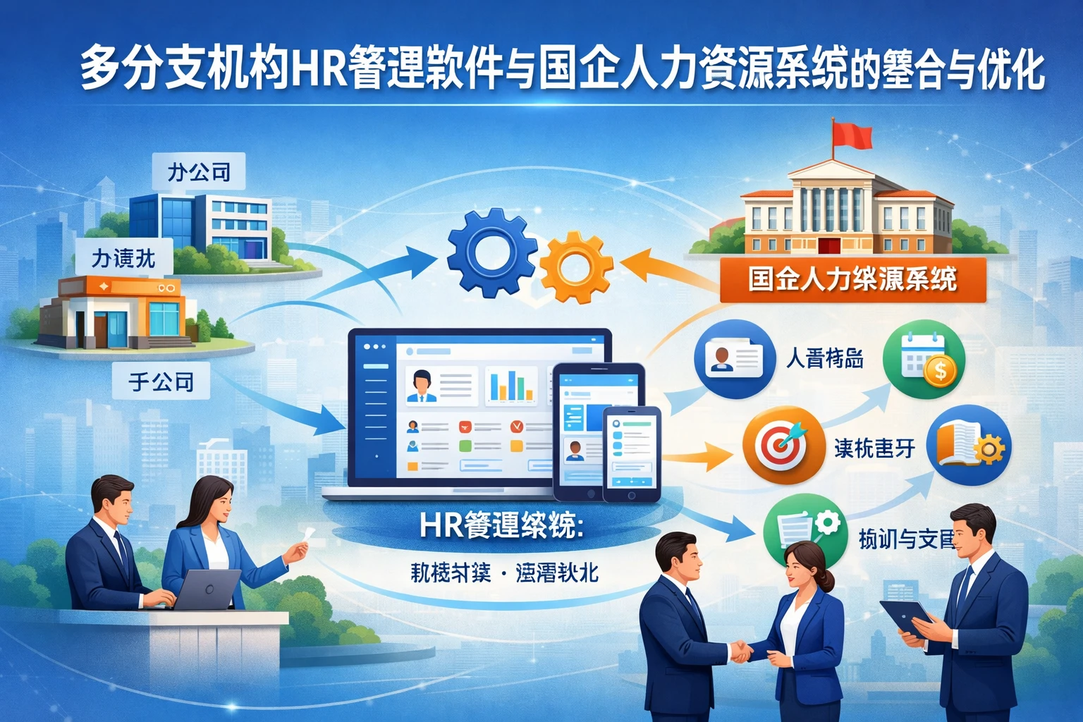 多分支机构HR管理软件与国企人力资源系统的整合与优化