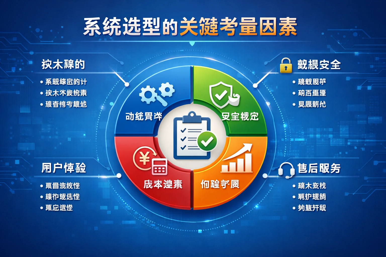 系统选型的关键考量因素