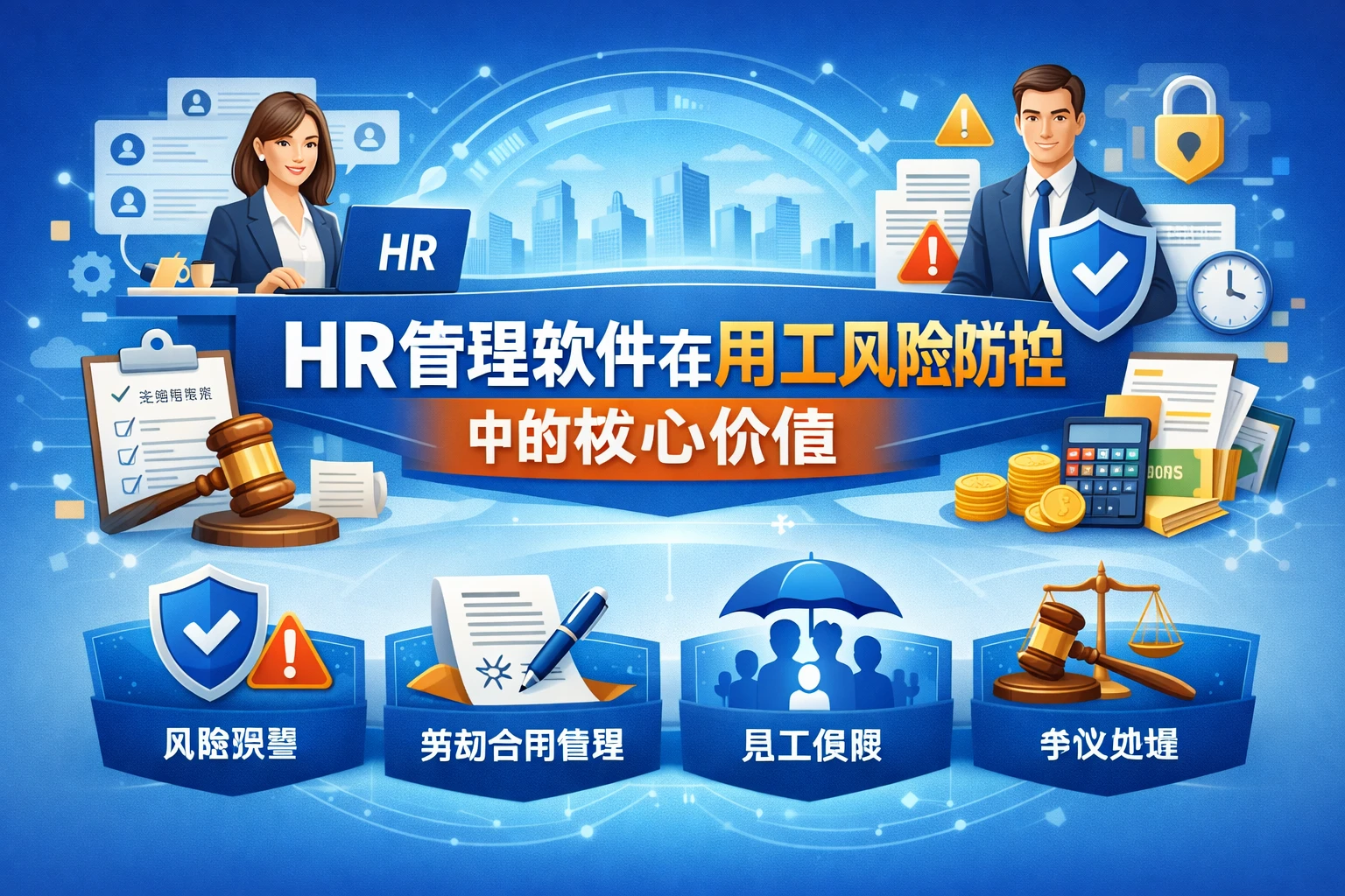 HR管理软件在用工风险防控中的核心价值
