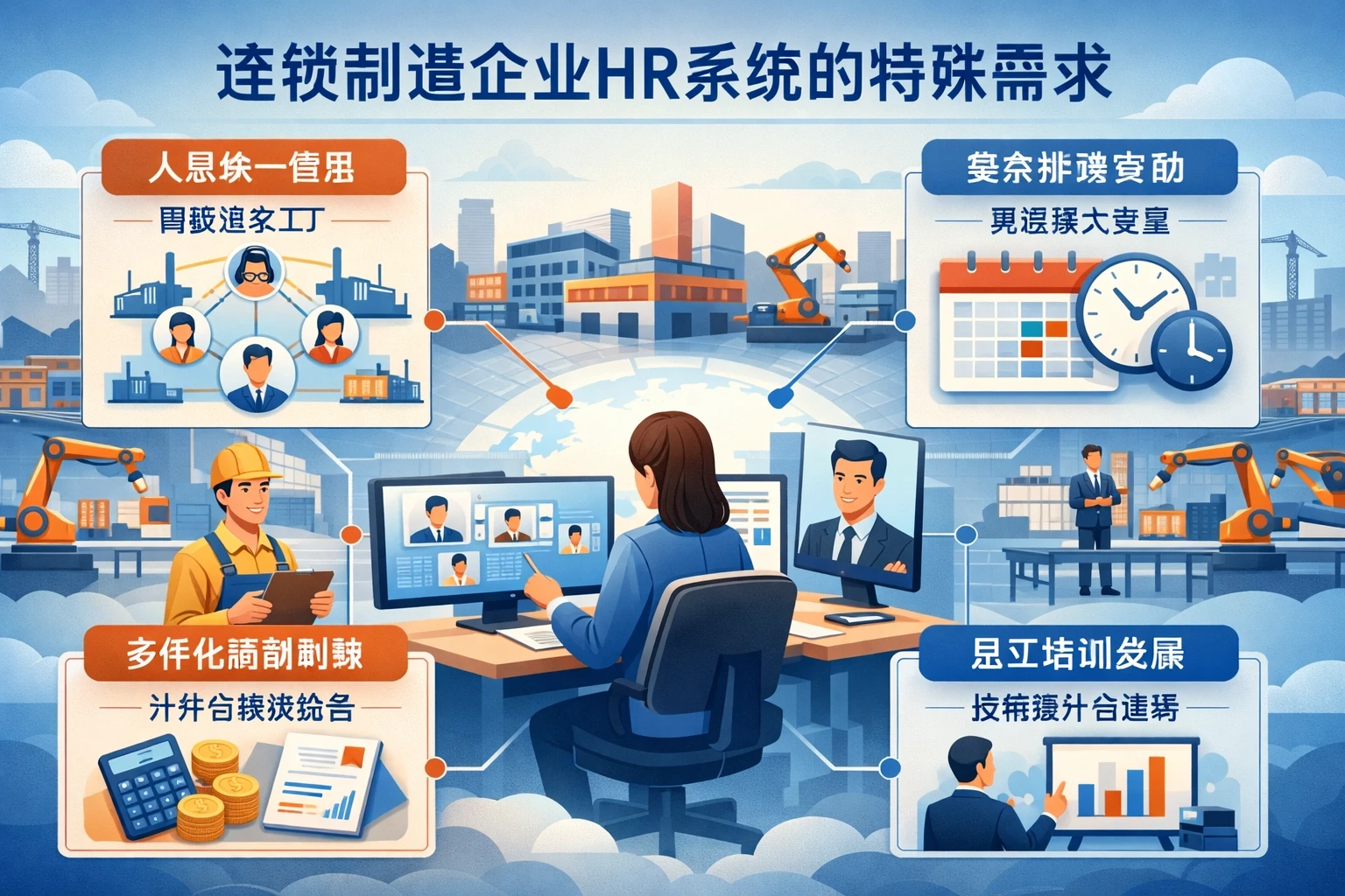 连锁制造企业HR系统的特殊需求