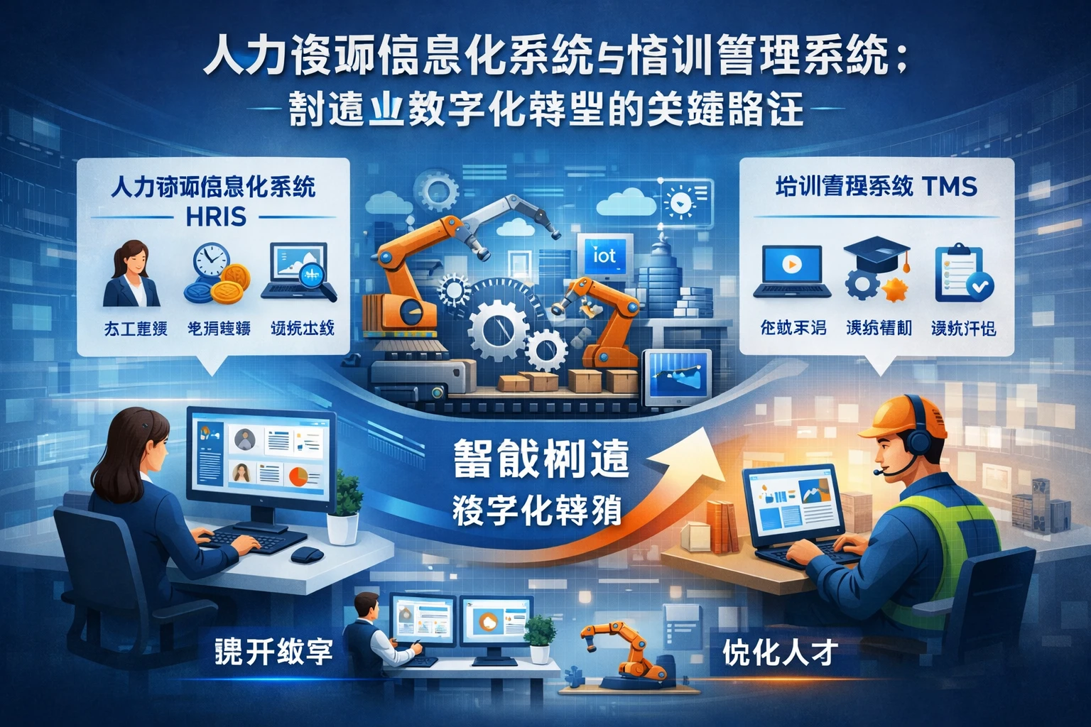 人力资源信息化系统与培训管理系统：制造业数字化转型的关键路径