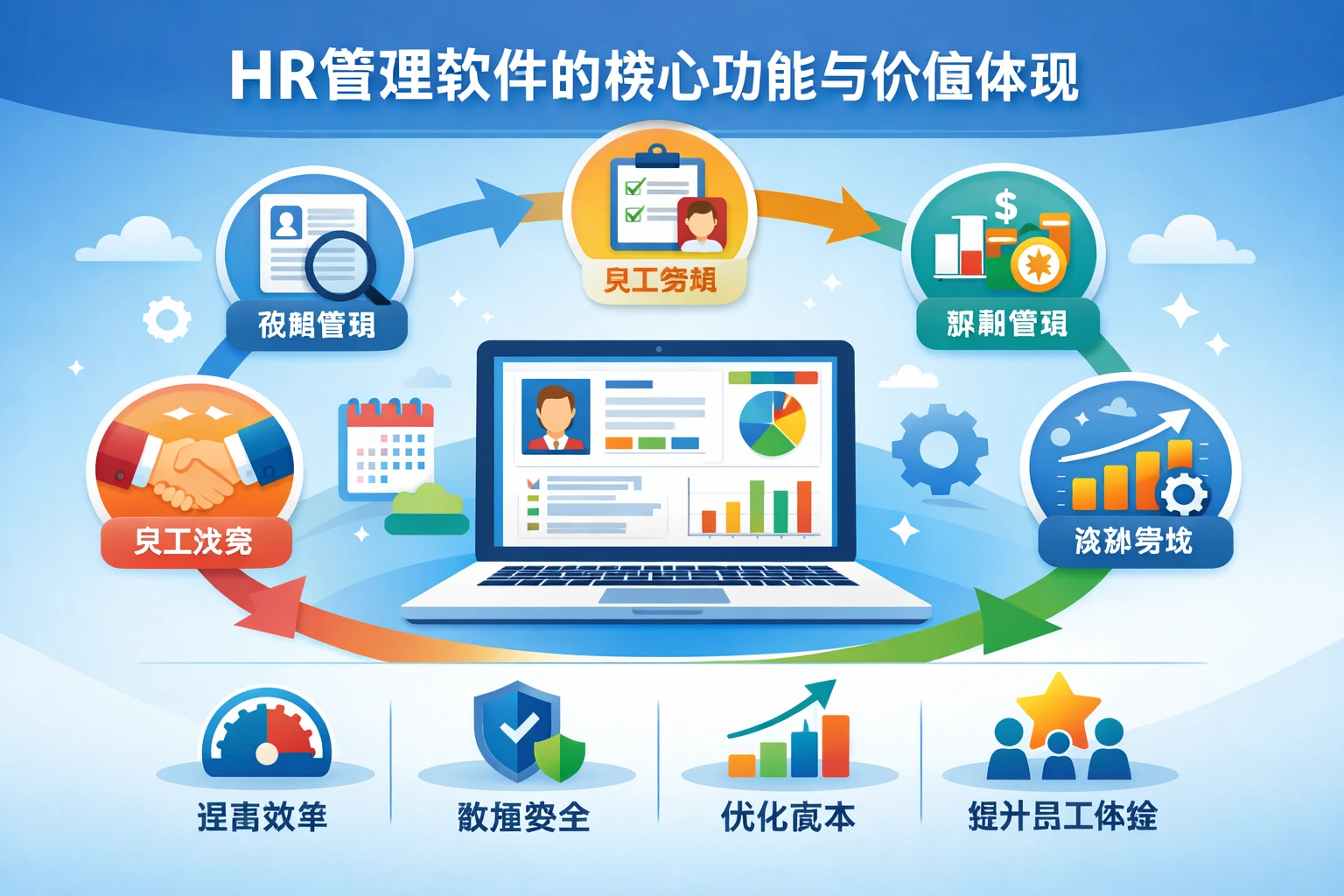 HR管理软件的核心功能与价值体现