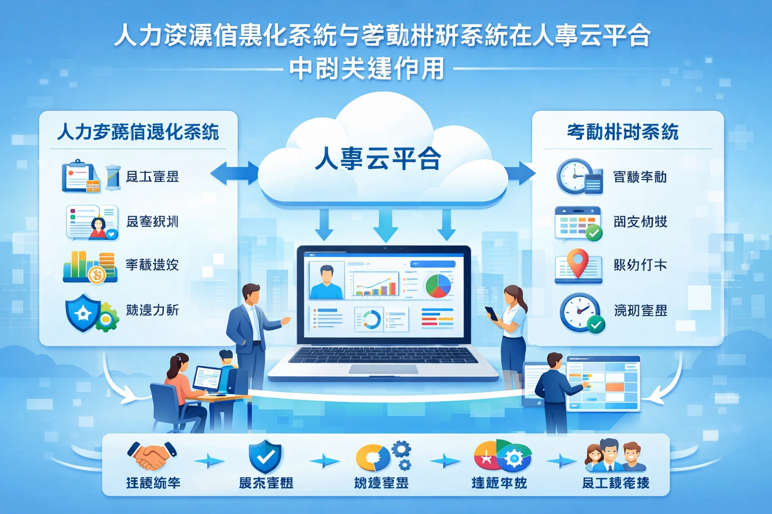 人力资源信息化系统与考勤排班系统在人事云平台中的关键作用