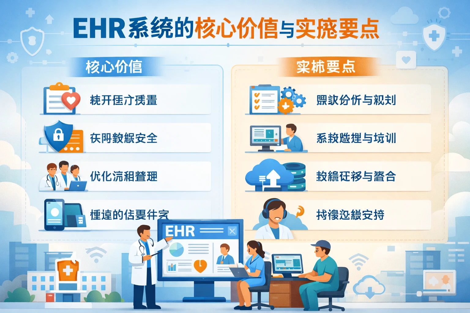 EHR系统的核心价值与实施要点