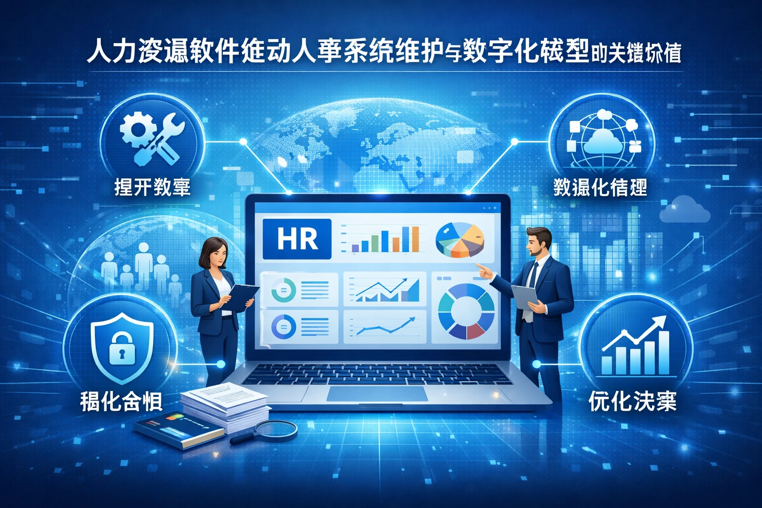 人力资源软件推动人事系统维护与数字化转型的关键价值