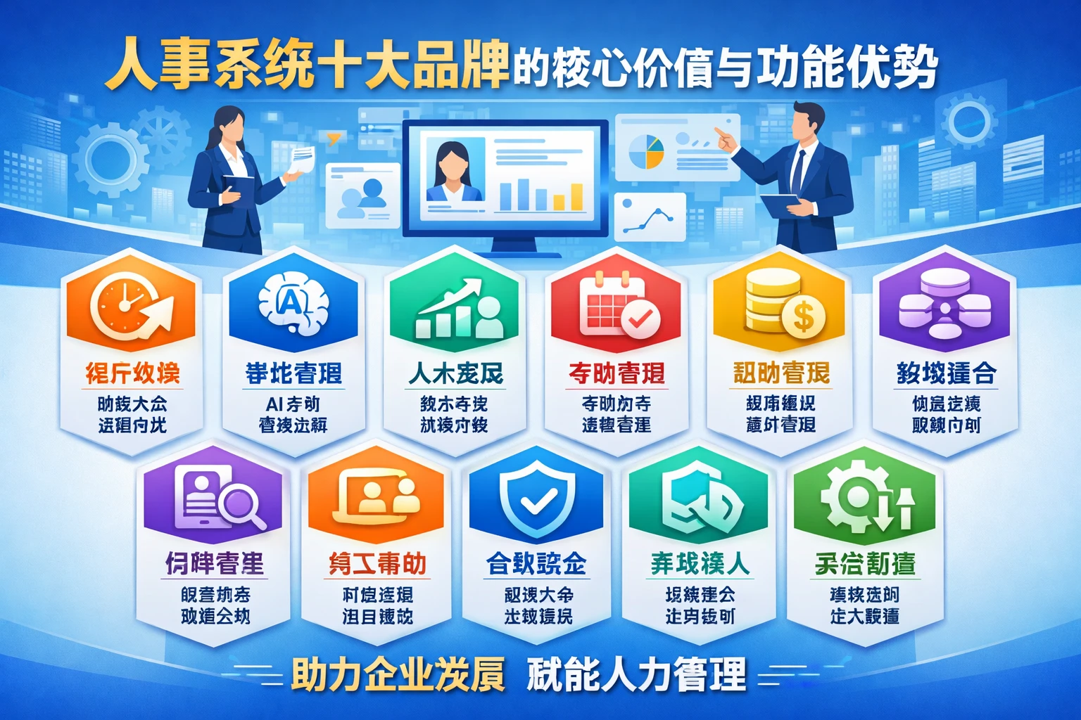 人事系统十大品牌的核心价值与功能优势