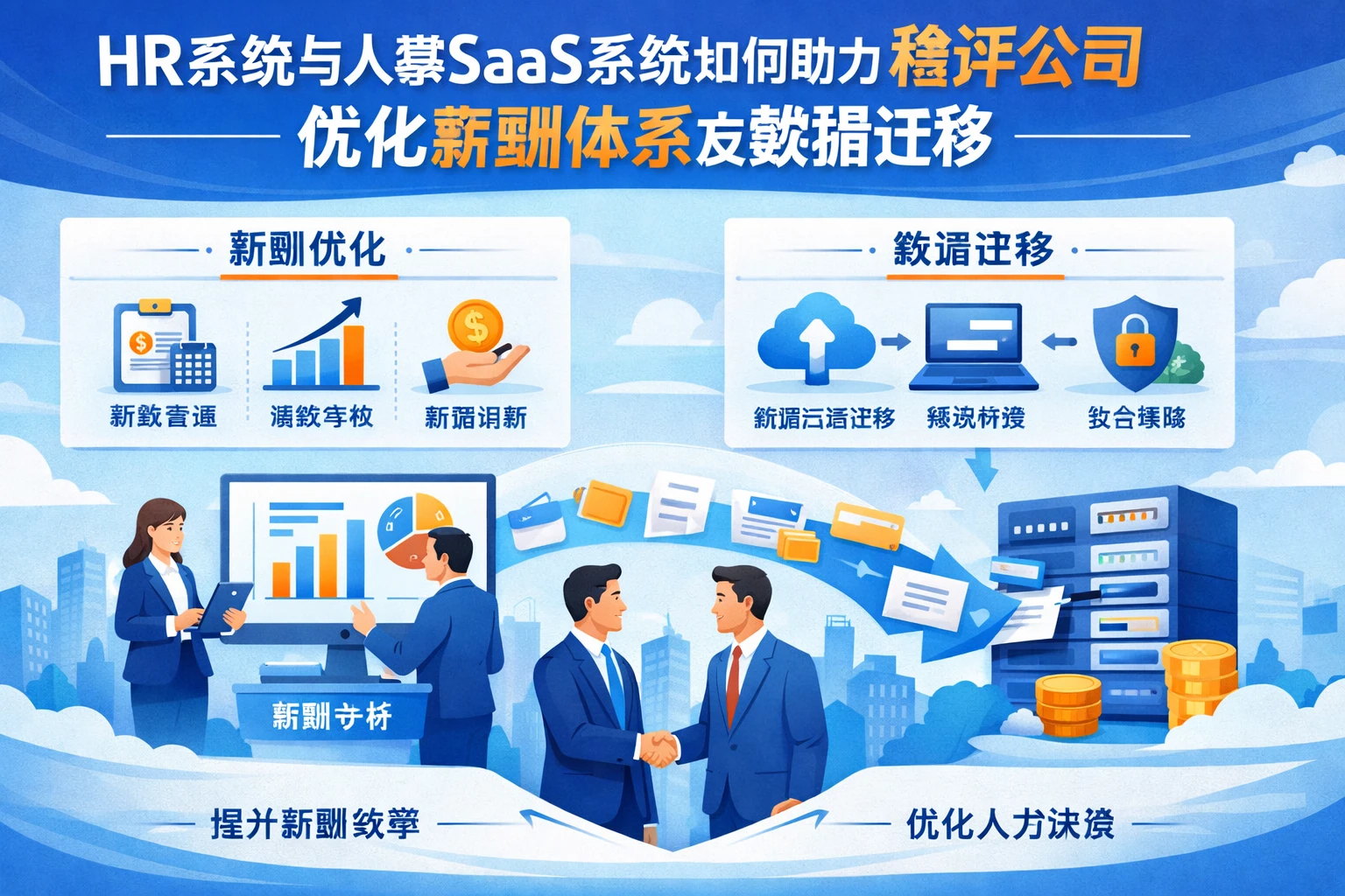 HR系统与人事SaaS系统如何助力稳评公司优化薪酬体系及数据迁移