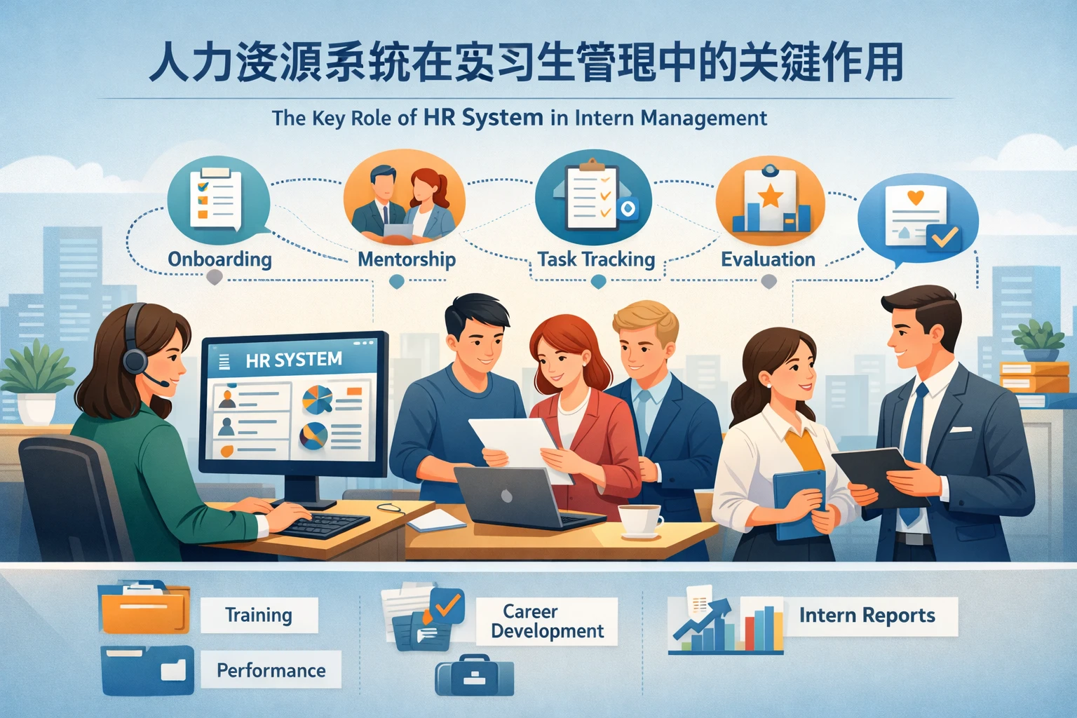 人力资源系统在实习生管理中的关键作用