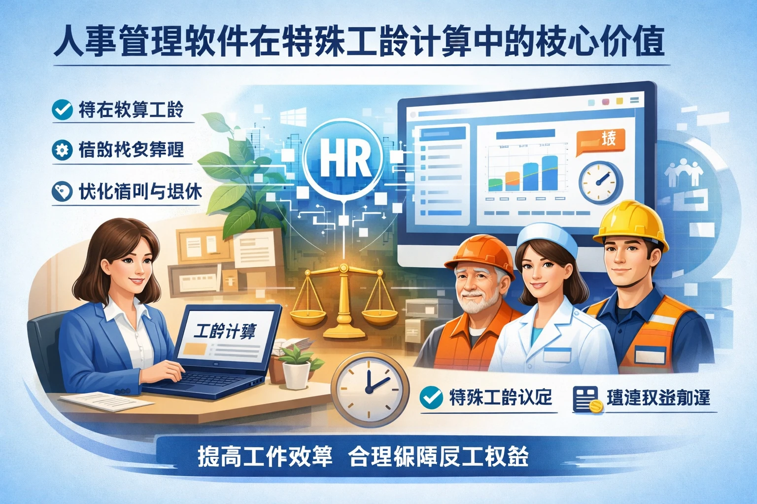 人事管理软件在特殊工龄计算中的核心价值