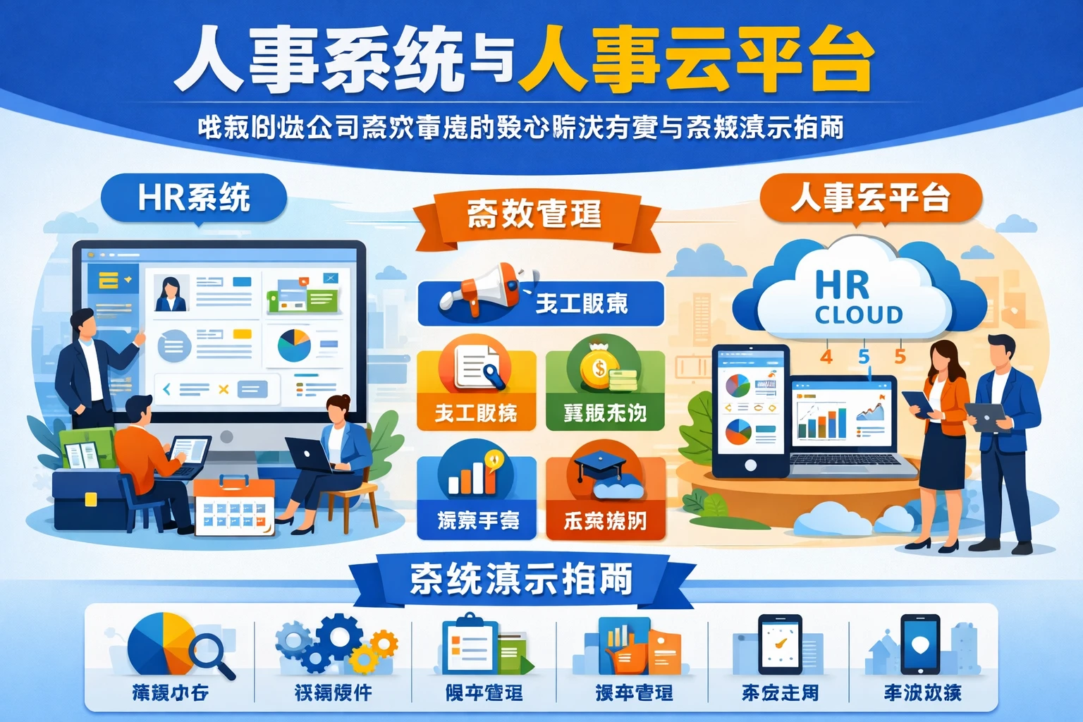 人事系统与人事云平台:电商创业公司高效管理的核心解决方案与系统演示指南