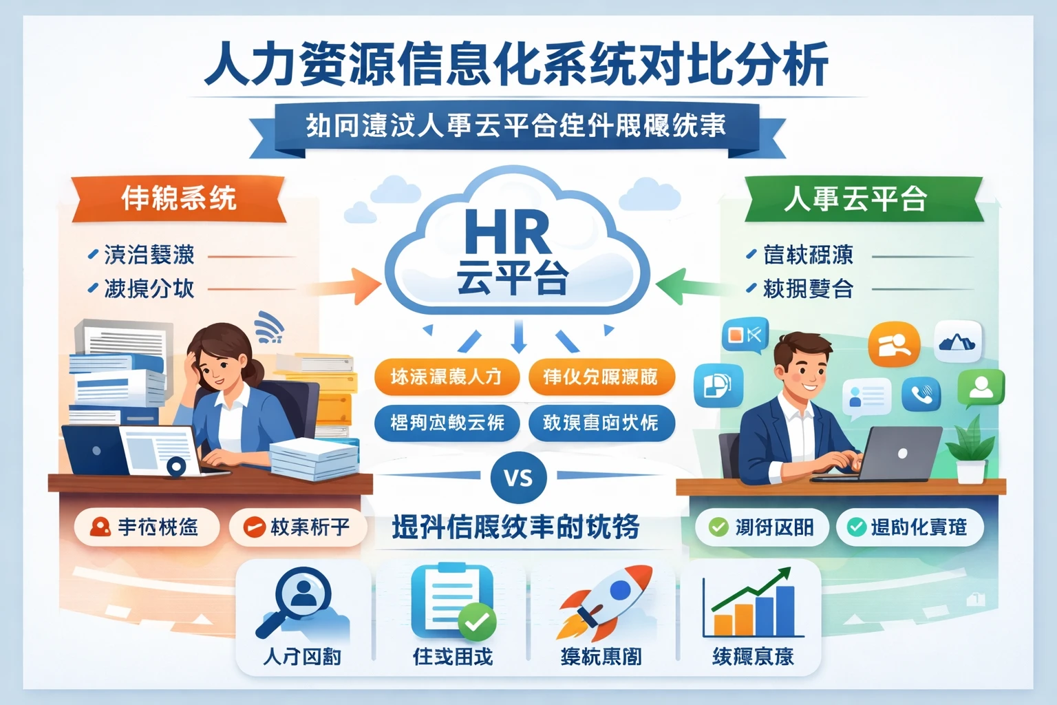 人力资源信息化系统对比分析:如何通过人事云平台提升招聘效率