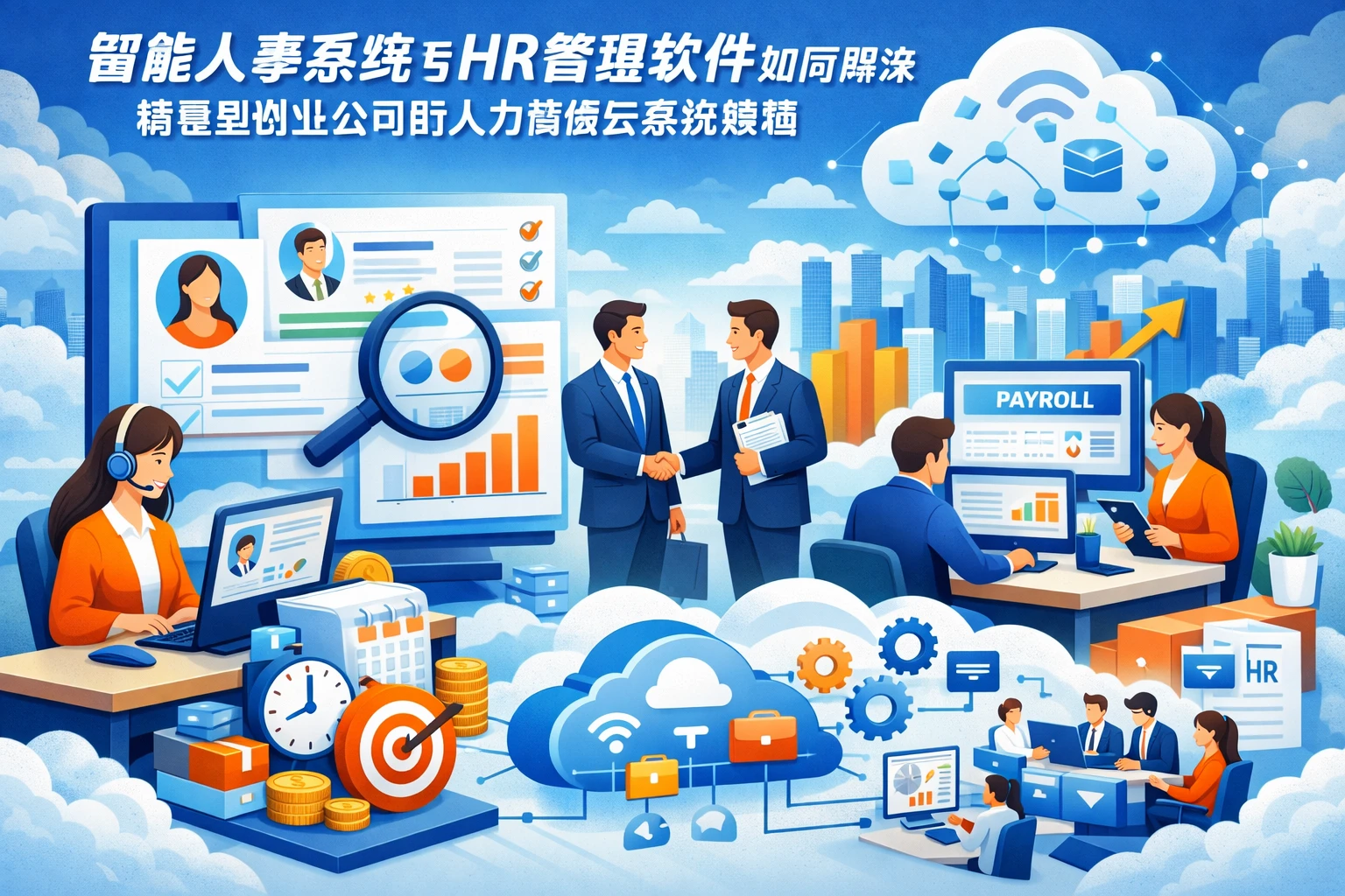 智能人事系统与HR管理软件如何解决销售型创业公司的人力资源云系统难题