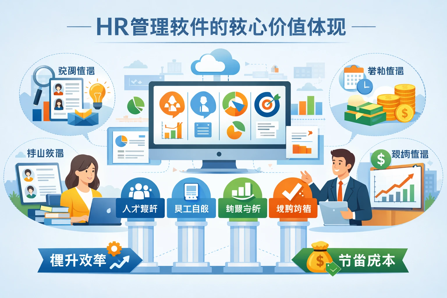 HR管理软件的核心价值体现