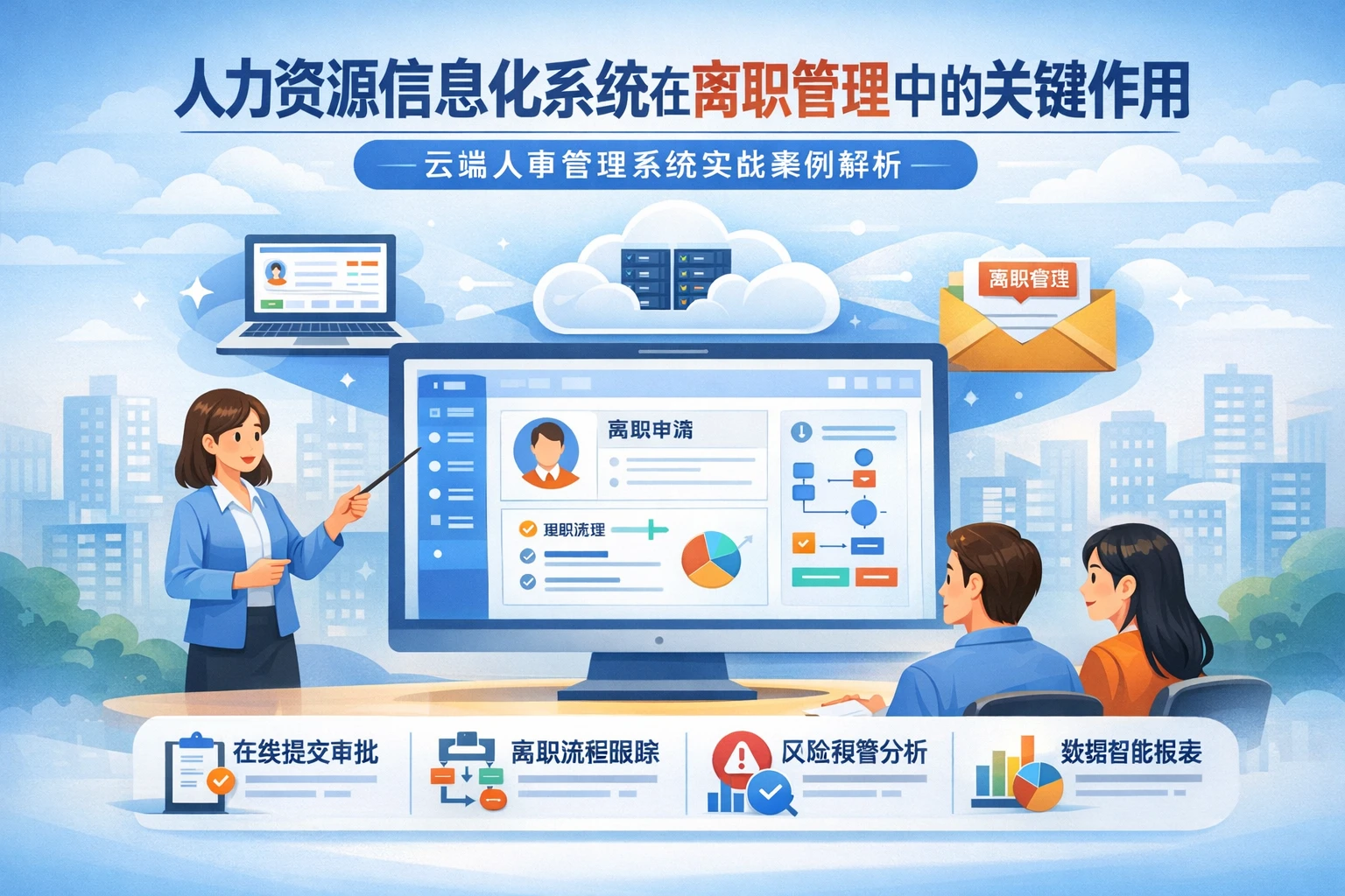 人力资源信息化系统在离职管理中的关键作用：云端人事管理系统实战案例解析