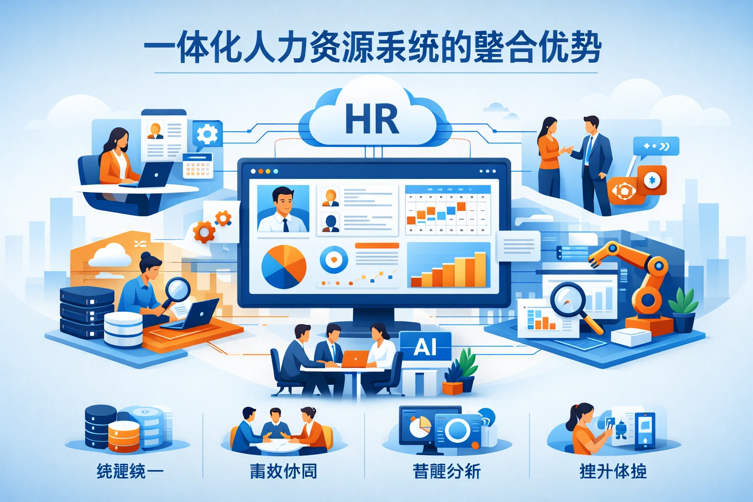 一体化人力资源系统的整合优势