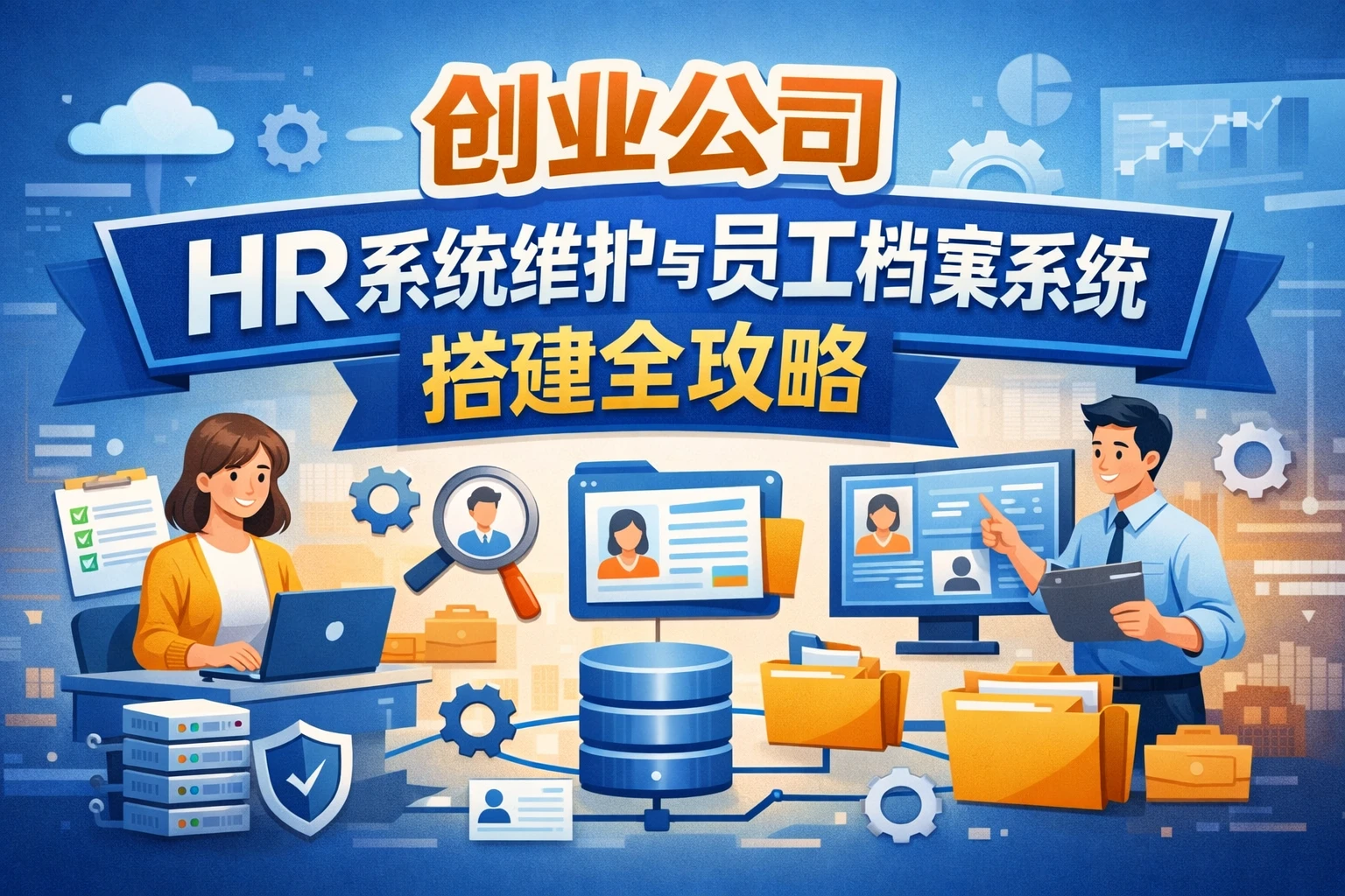 创业公司HR系统维护与员工档案系统搭建全攻略