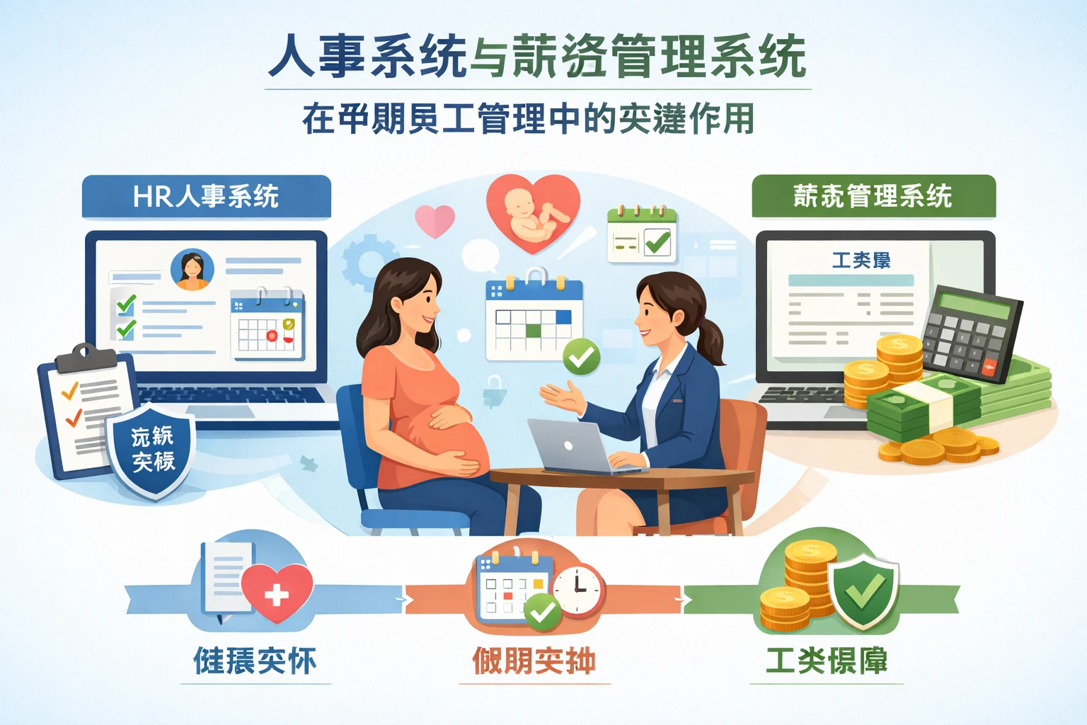 人事系统与薪资管理系统在孕期员工管理中的关键作用