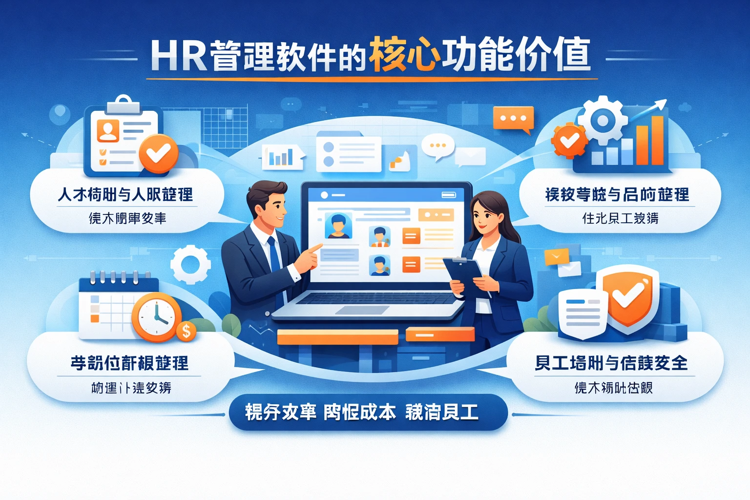 HR管理软件的核心功能价值