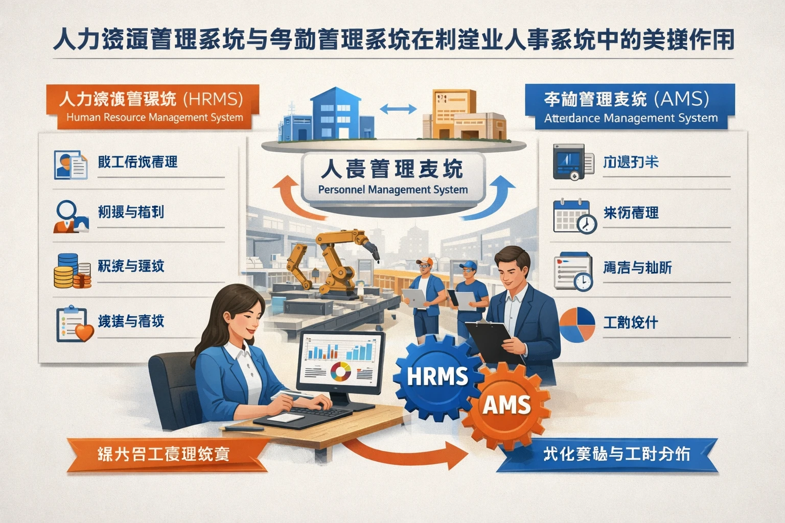 人力资源管理系统与考勤管理系统在制造业人事系统中的关键作用