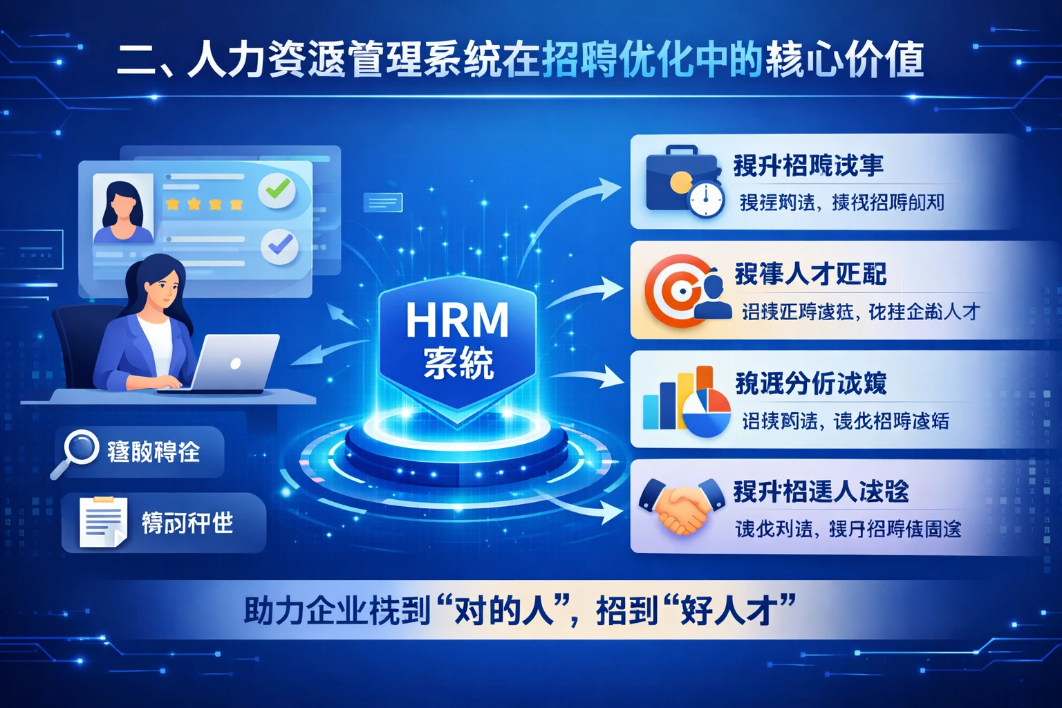 二、人力资源管理系统在招聘优化中的核心价值