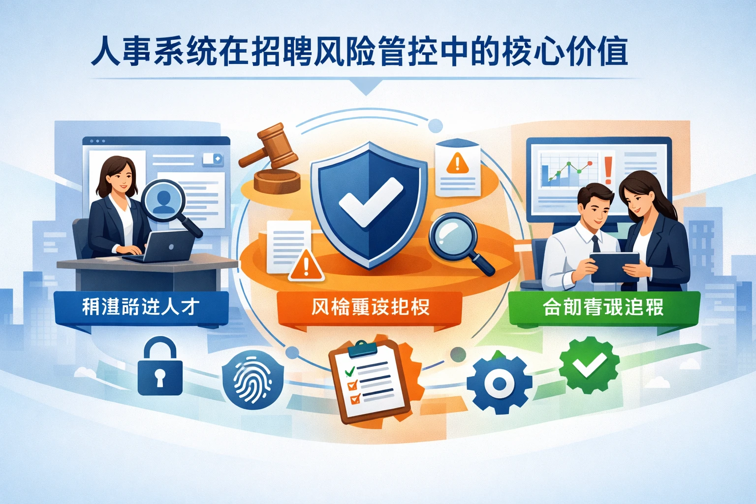 人事系统在招聘风险管控中的核心价值