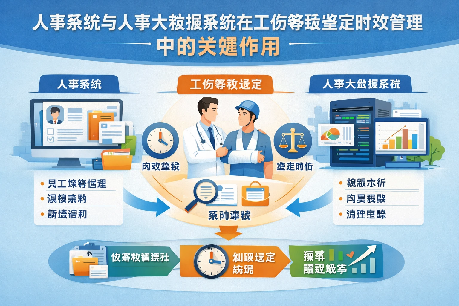 人事系统与人事大数据系统在工伤等级鉴定时效管理中的关键作用
