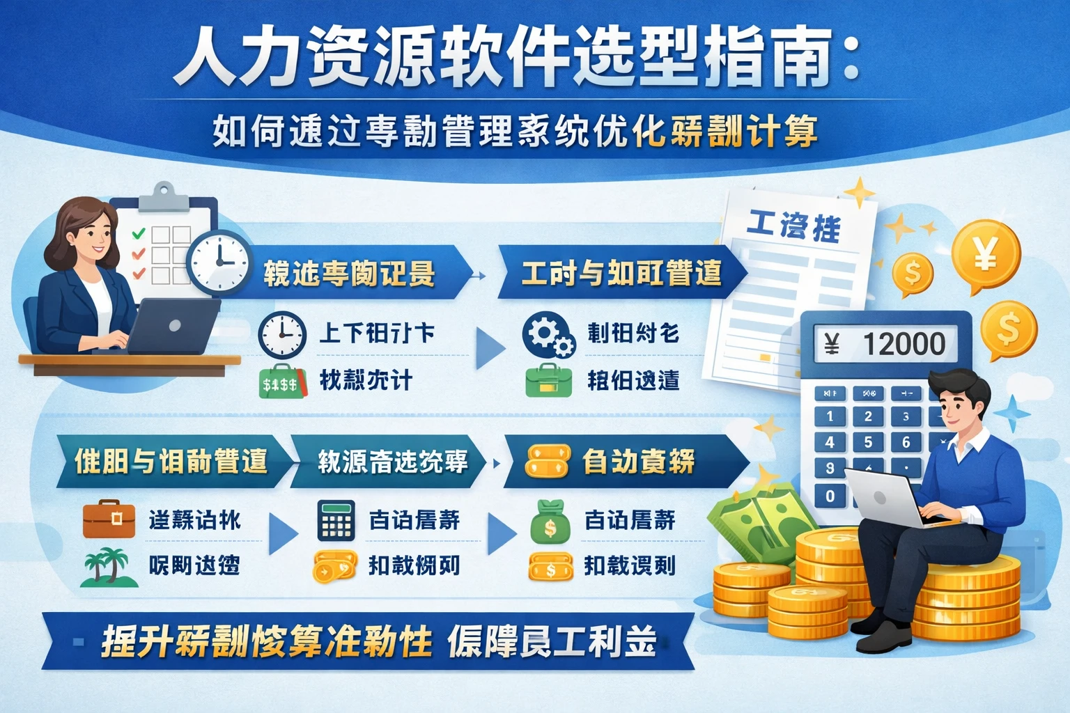 人力资源软件选型指南：如何通过考勤管理系统优化薪酬计算