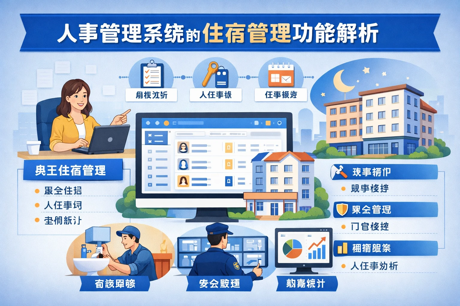 人事管理系统的住宿管理功能解析