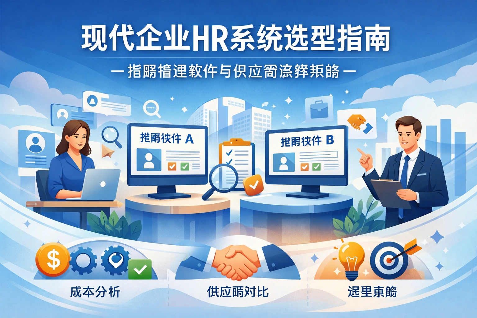 现代企业HR系统选型指南：招聘管理软件与供应商选择策略
