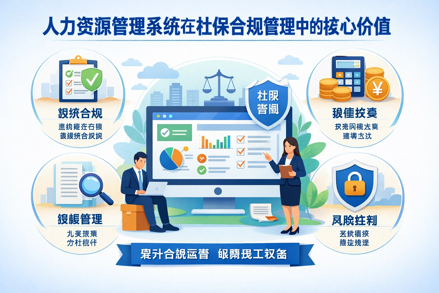 人力资源管理系统在社保合规管理中的核心价值