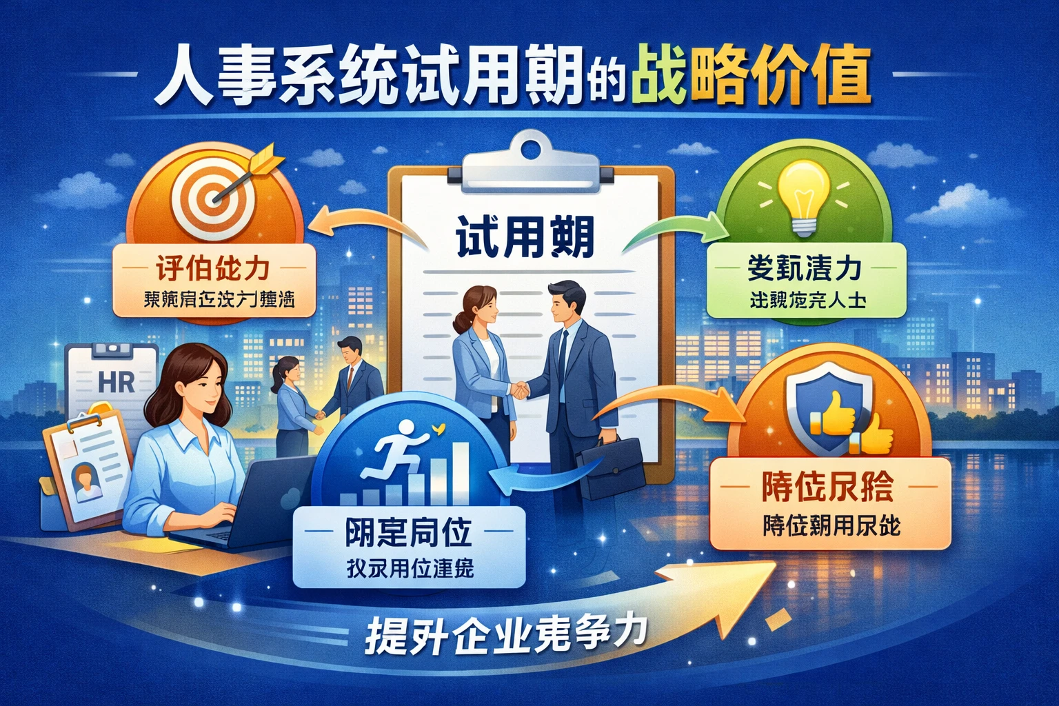 人事系统试用期的战略价值