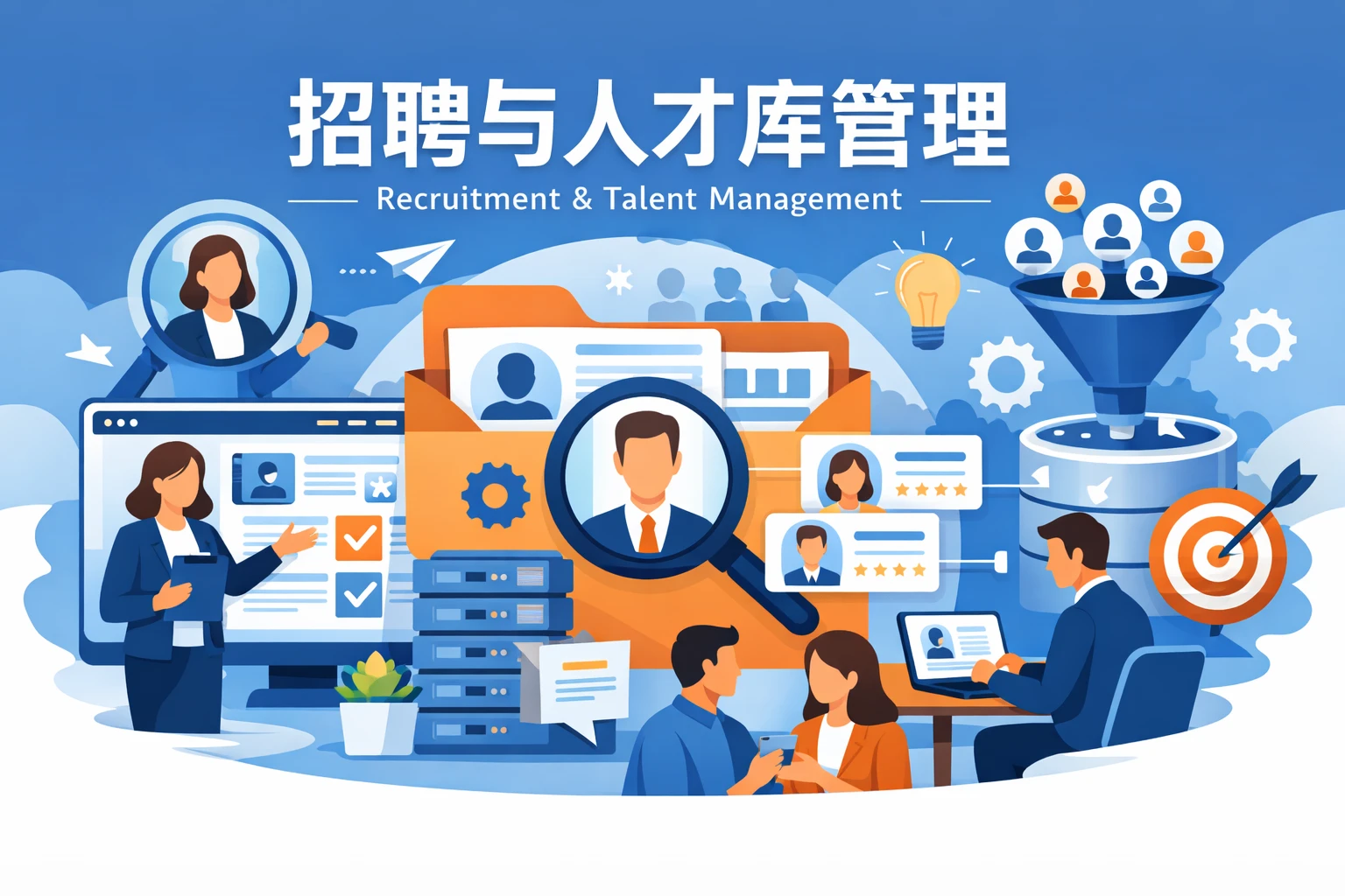 招聘与人才库管理